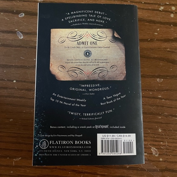 🔥 SOLD🔥Caraval by Stephanie Garber - Picture 3 of 5